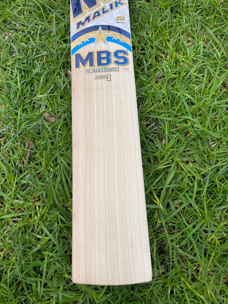 Malik MBS Limited Edition Grade 2 English Willow Cricket Bat | 1270g 8 Grains