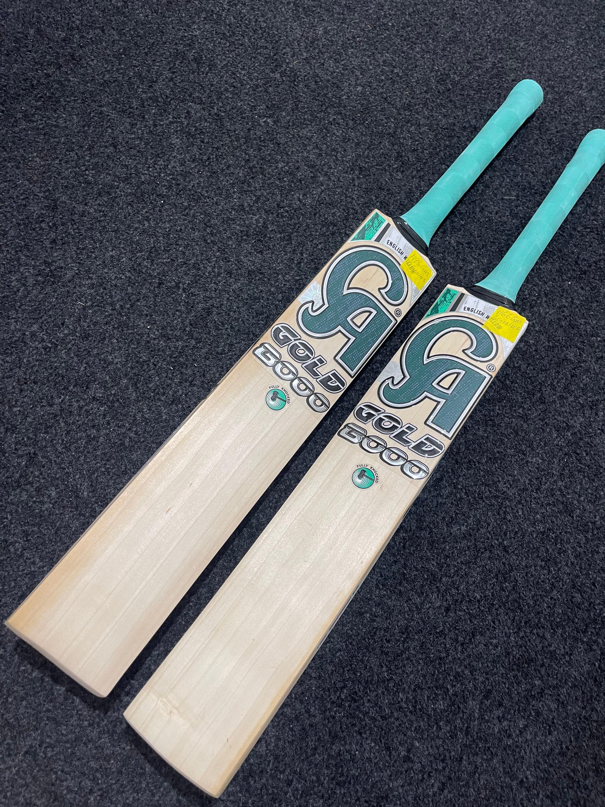 CA Gold 8000 English Willow Cricket Bat / 1195g 6 Grains & 1166g 6 Grains - 2.7 lb