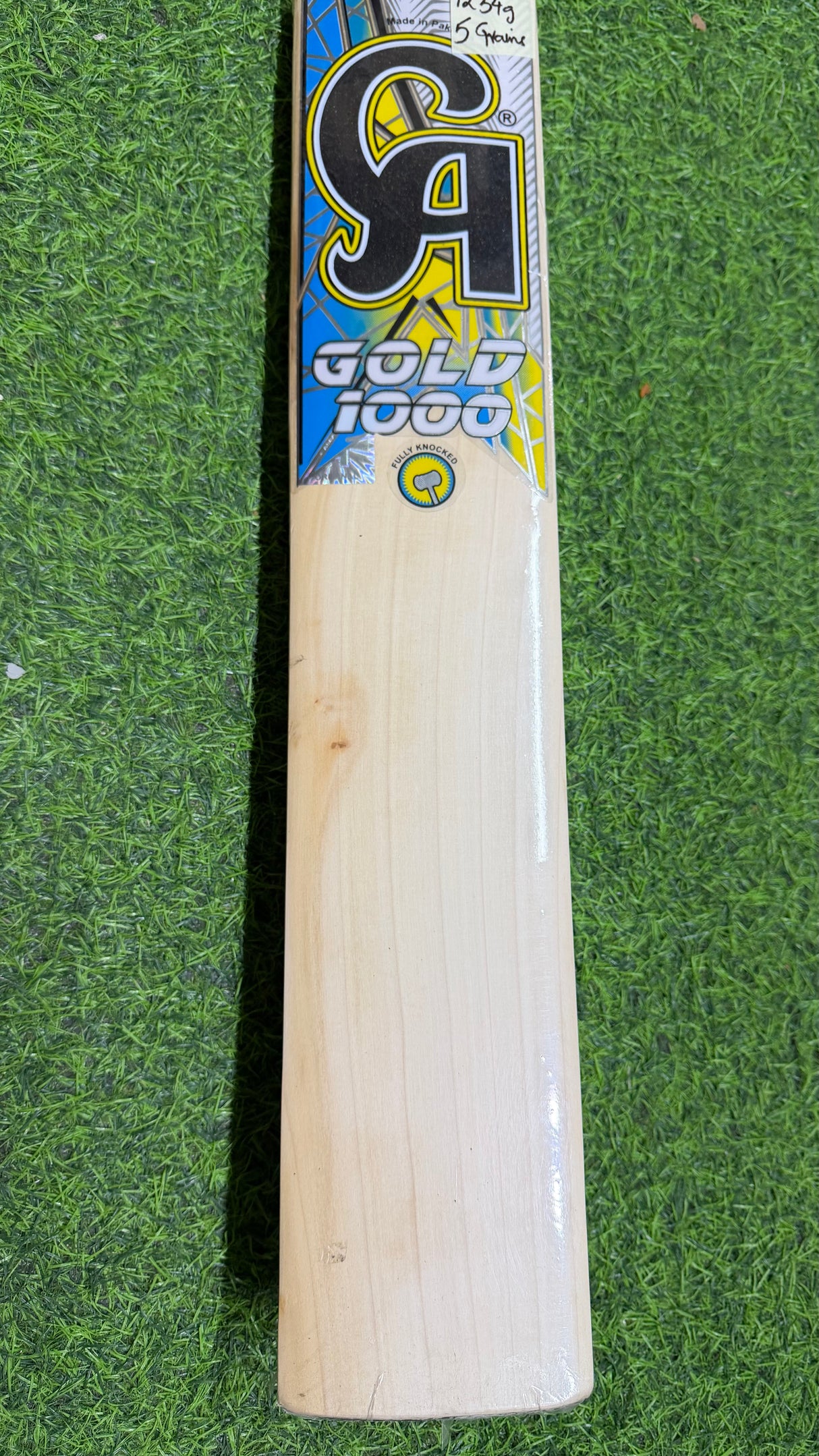 CA GOLD 1000 English Willow Cricket Bat - 1234g - 5 Grains