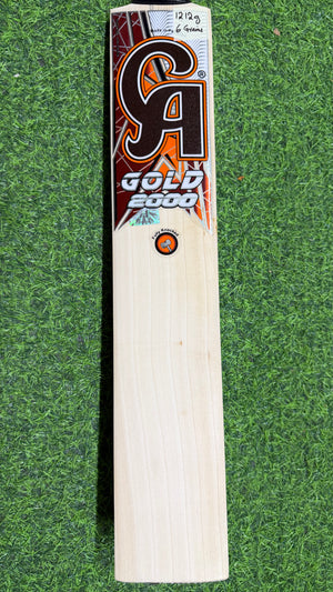 CA GOLD 2000 English Willow Cricket Bat - 1212g- 6Grains