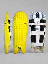 CA GOLD 10000 Cricket batting Pads/Leg Guards-Yellow-RH/LH-Senior