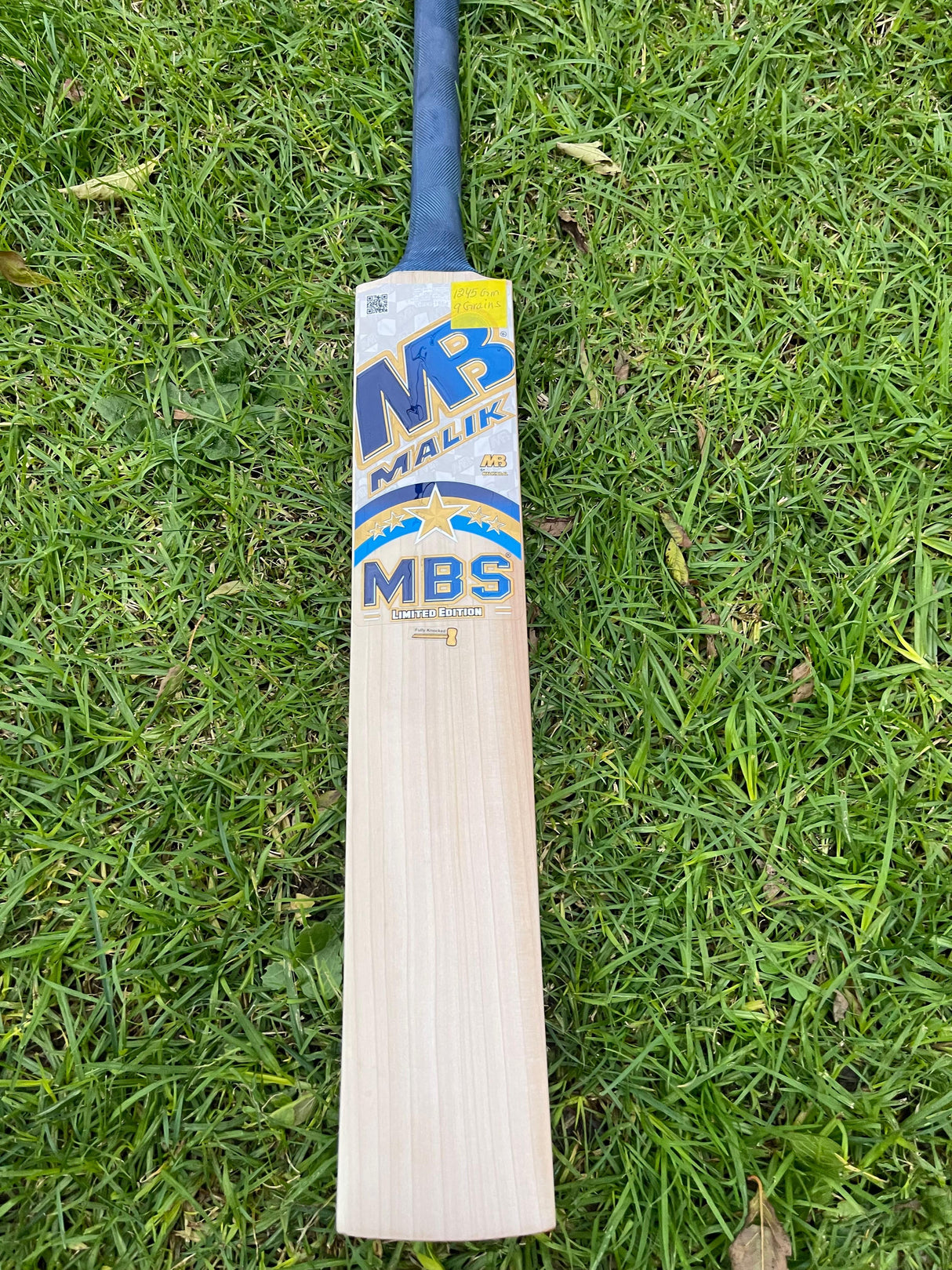 Malik MBS Limited Edition Grade 2 English Willow Cricket Bat | 1245g 9 Grains