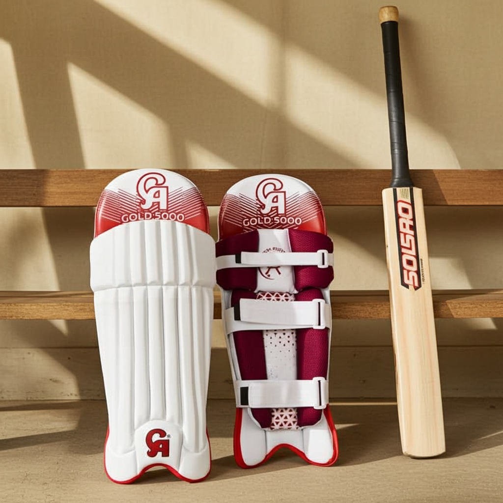 CA GOLD 5000 Cricket batting Pads - Senior