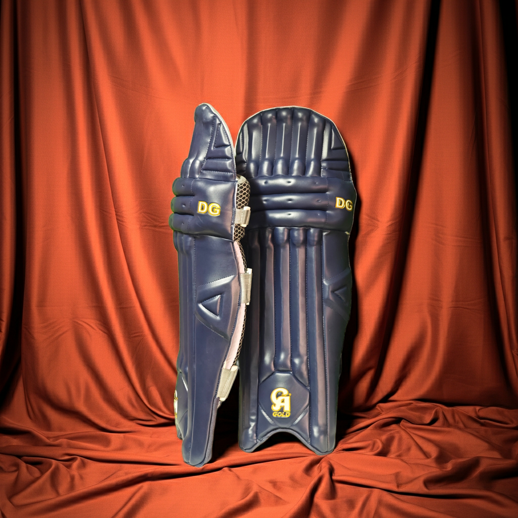 CA GOLD DG Cricket Batting Pads-Navy Blue
