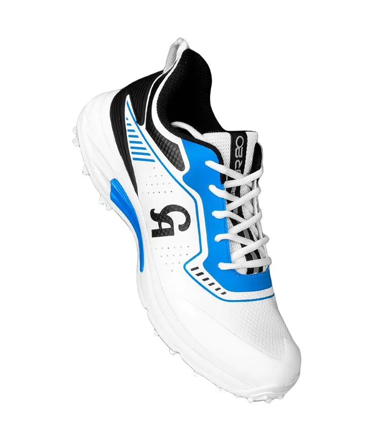 CA JR20 Cricket Shoes- Rubber Stud - Blue