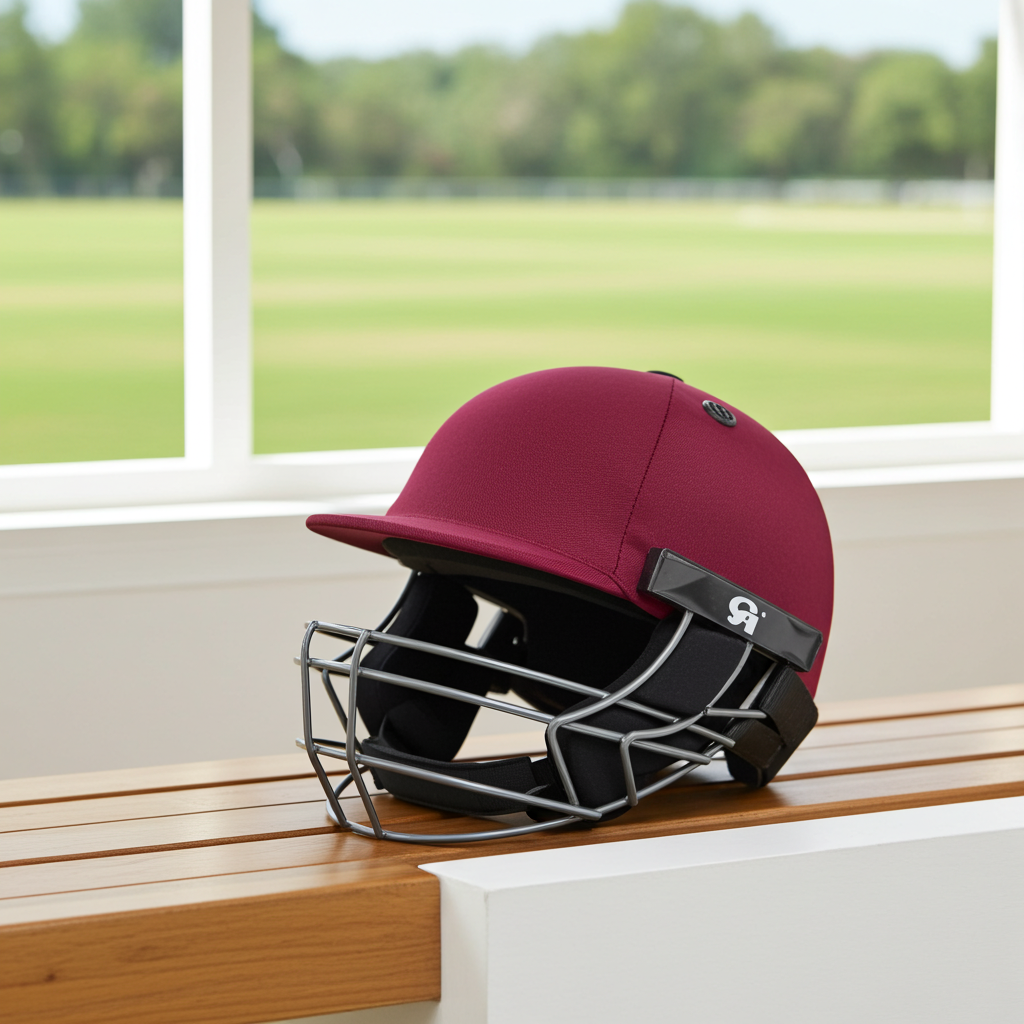 CA SM 18 Cricket Batting Helmets | Maroon