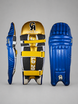 CA GOLD 20K Cricket batting Pads | Blue | Senior