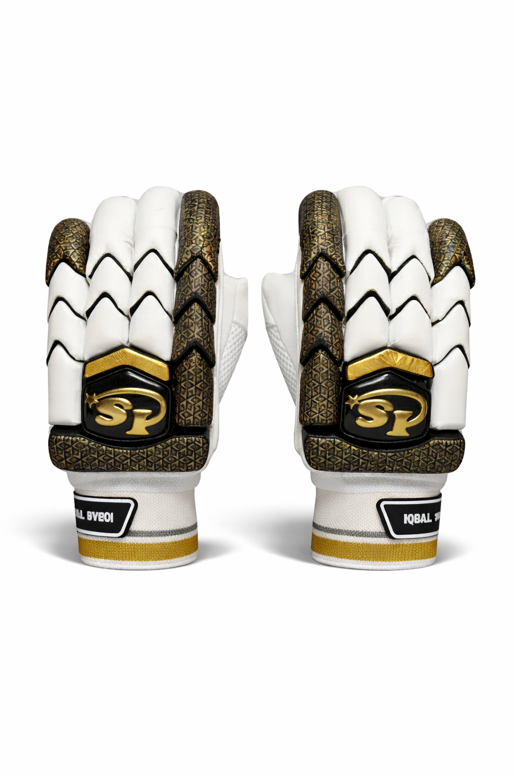 IS Cricket Batting Gloves-Black -Brown