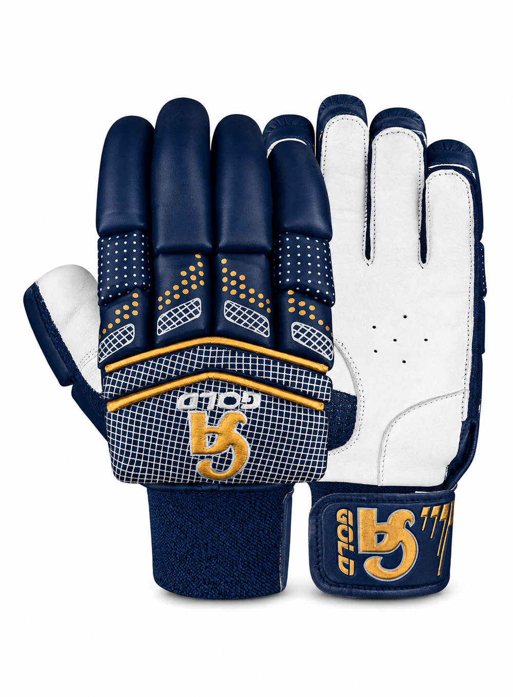 CA GOLD 20K Cricket batting gloves - Navy Blue