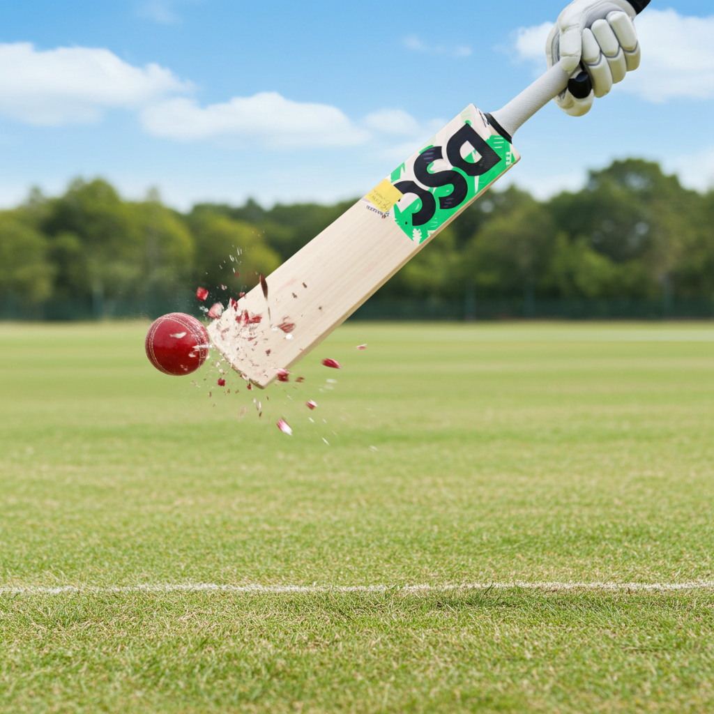 DSC spliit 350 Supreme English willow Cricket Bat - 10 Grains - 1240g