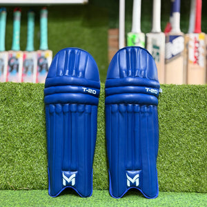 Manager T-20 Cricket Batting Pads - Junior-Blue