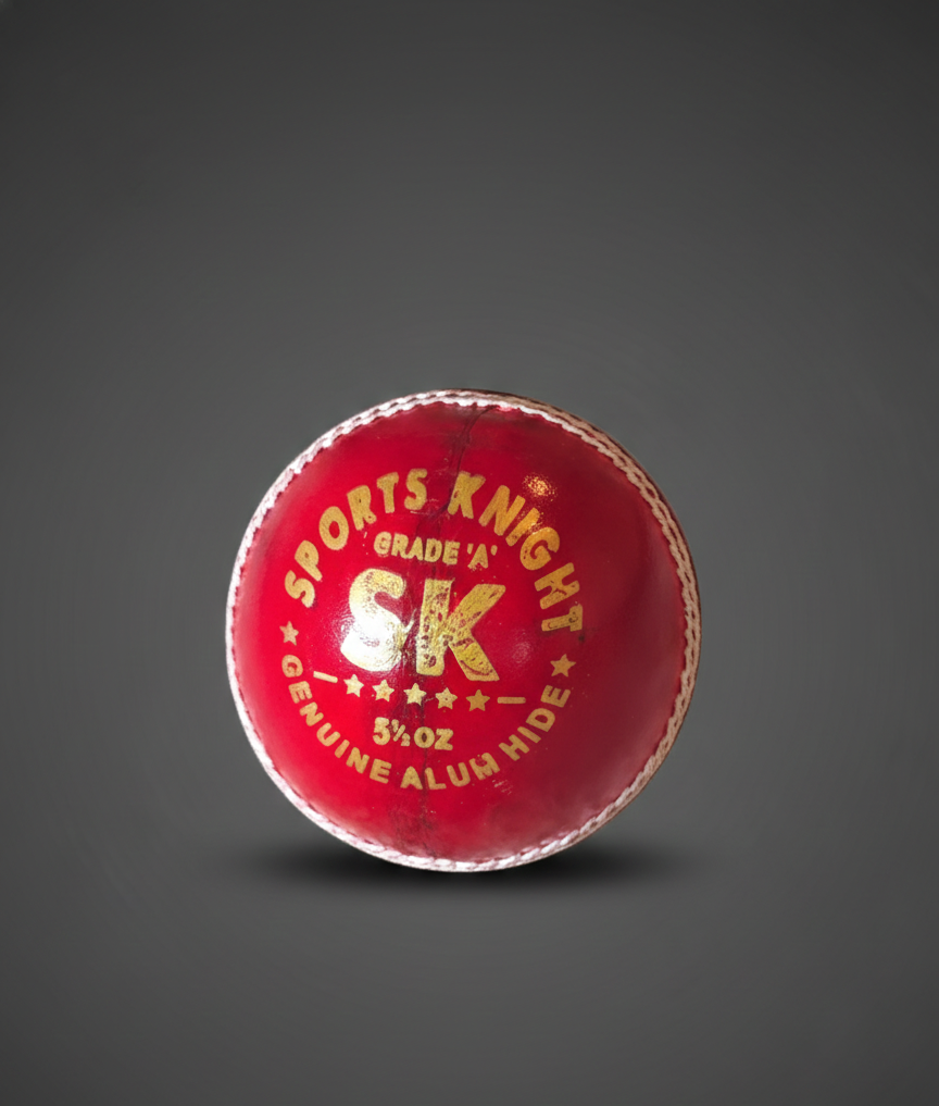 SK- Junior cricket leather ball-4 Piece- 142g-Set of 2 Balls