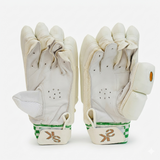 Sports Knight Green Strip Leather Gloves