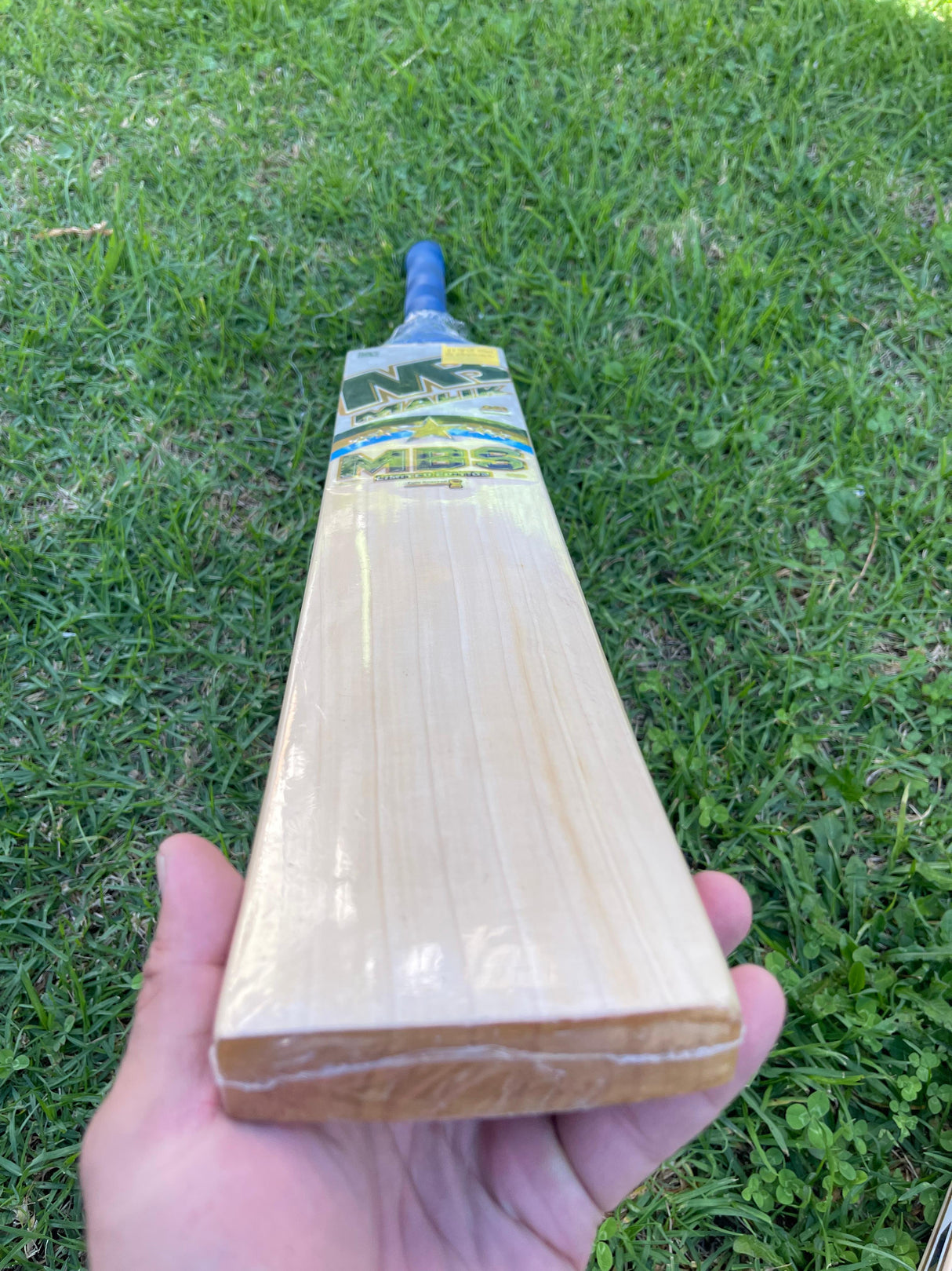 MB MALIK MBS LIMITED EDITION ENGLISH WILLOW CRICKET BAT-SH- 12 Grains-1206g