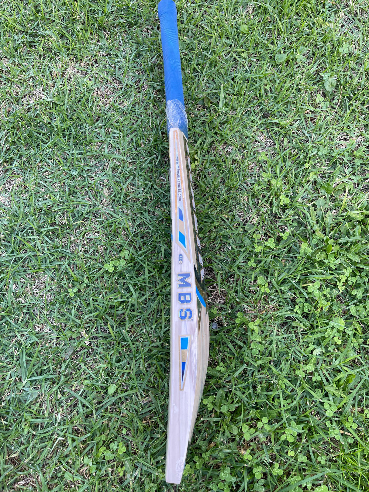 MB MALIK MBS LIMITED EDITION ENGLISH WILLOW CRICKET BAT-SH- Grains-1190g