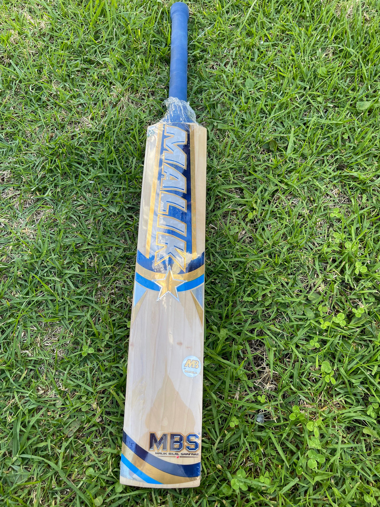 MB MALIK MBS LIMITED EDITION ENGLISH WILLOW CRICKET BAT-SH- 8Grains-1198g
