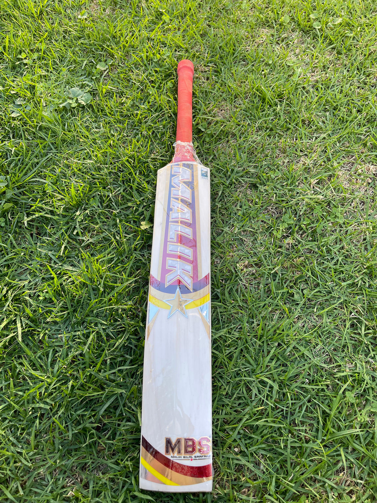 MALIK MBS PRO EDITION ENGLISH WILLOW CRICKET BAT-7 GRAINS-1216g