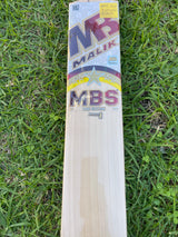 MALIK MBS PRO EDITION ENGLISH WILLOW CRICKET BAT-9 GRAINS-1246g
