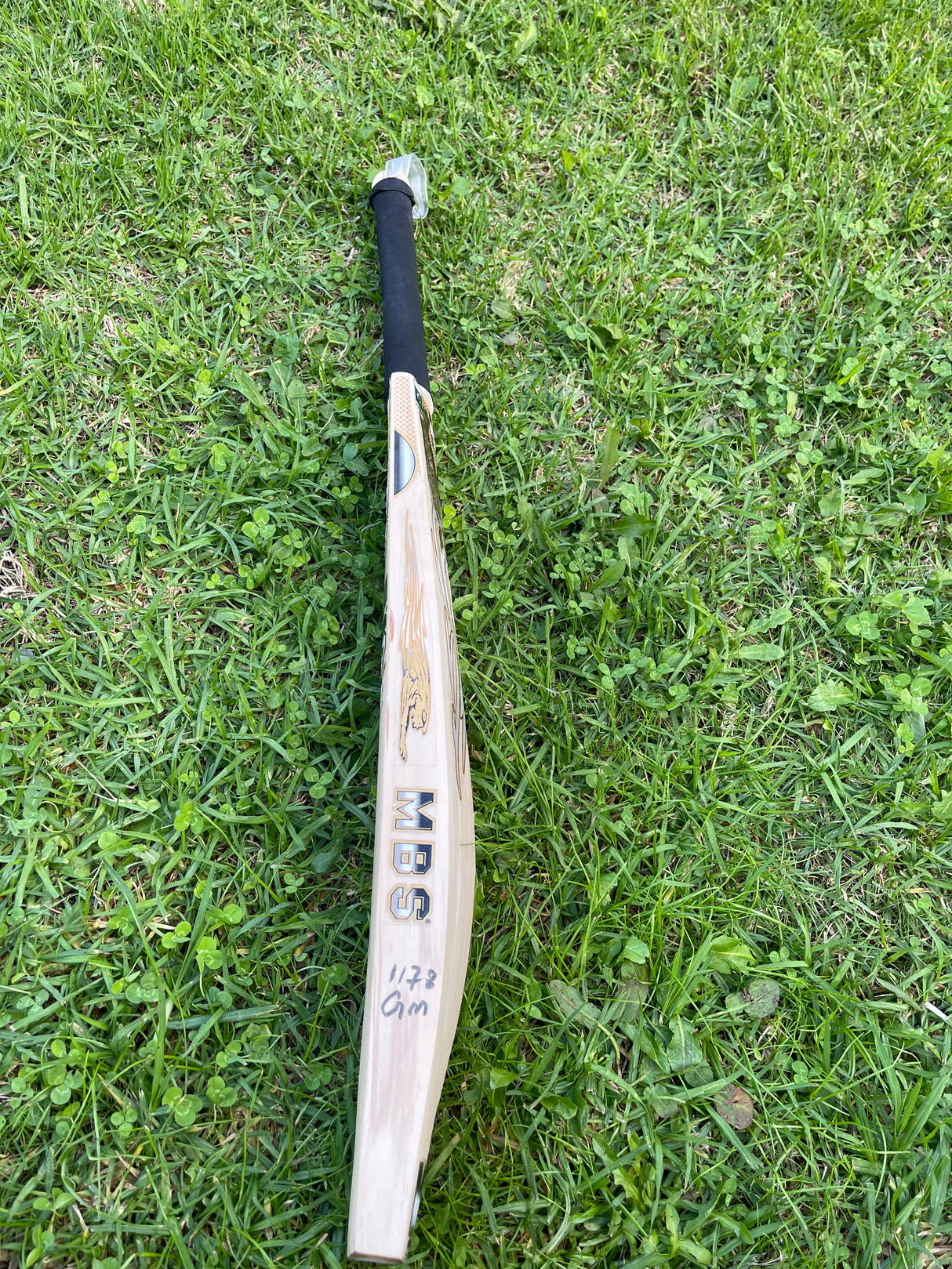 MBS SHER BILAL English Willow Cricket bat-7 GRAINS-1272g