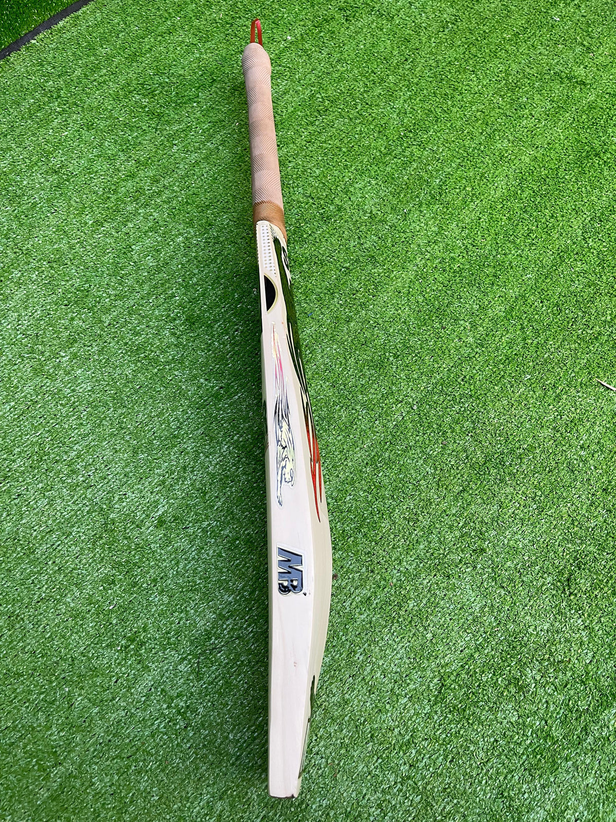 MB MALIK SHER AMIN English Willow Cricket bat-1241g-8 Grains