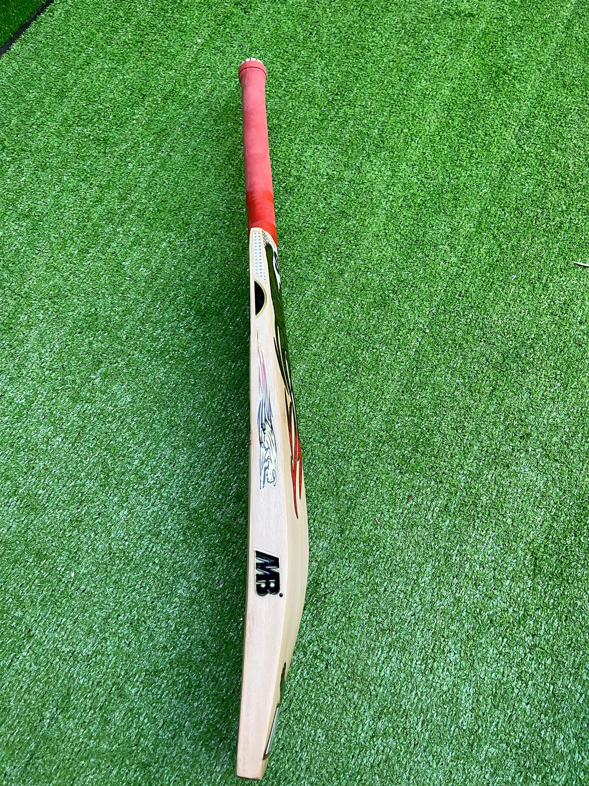 MB MALIK SHER AMIN English Willow Cricket bat-1241g-8 Grains