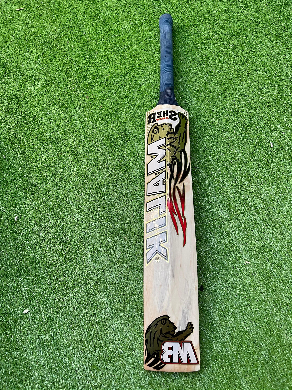 MB MALIK SHER AMIN English Willow Cricket bat--1280g