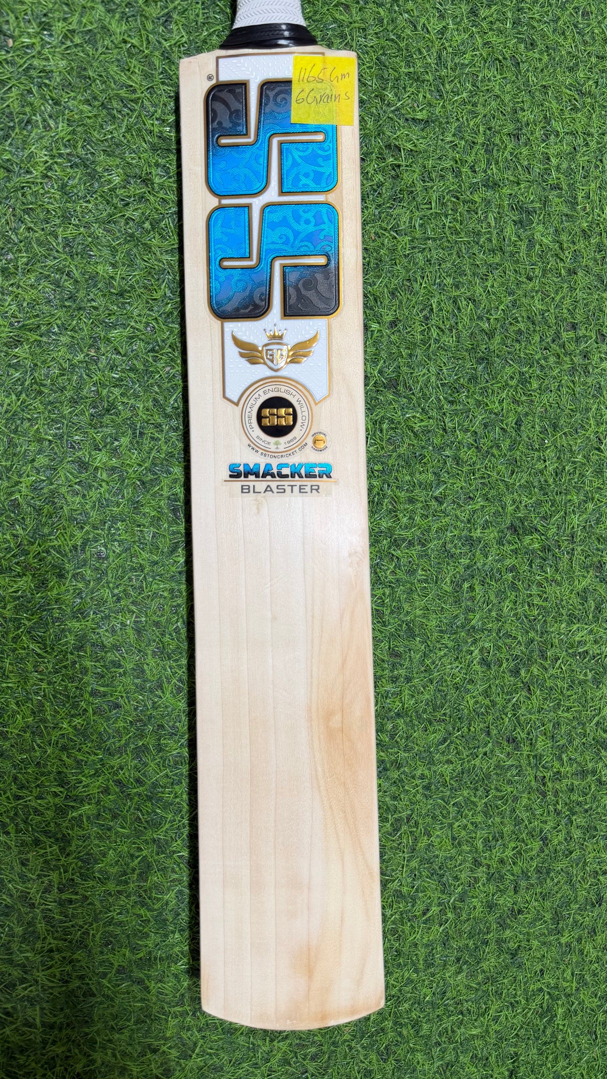 SS SMACKER BLASTER Premium English willow Cricket Bat - 1165g