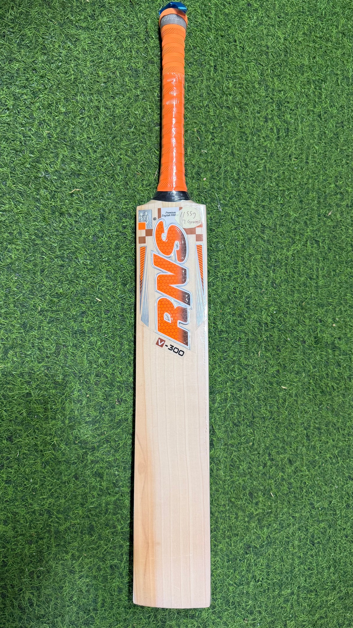 RNS Larsons V-300-Grade 1 English Willow Cricket Bat- 7 Grains  -1155g