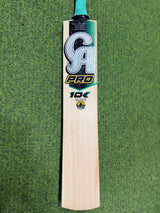CA Pro 10k English Willow Cricket Bat - 8 Grains-1205g - 2.7 lb