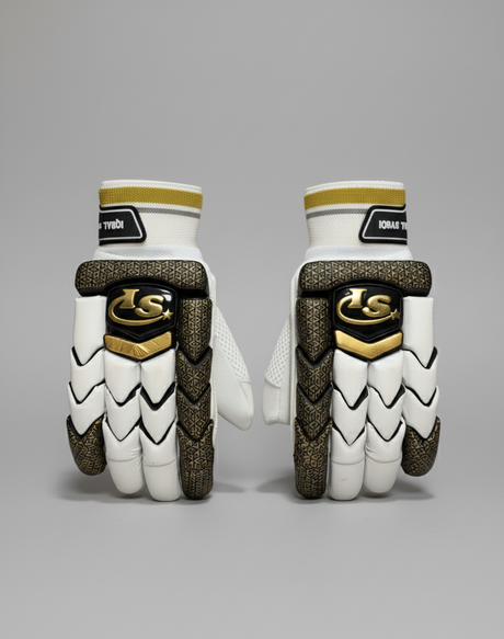 IS Cricket Batting Gloves-Black -Brown