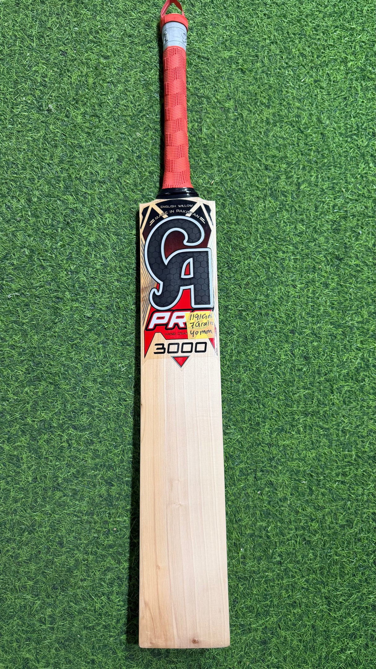 CA PRO 3000 English Willow Cricket bat-7 Grains-1191g
