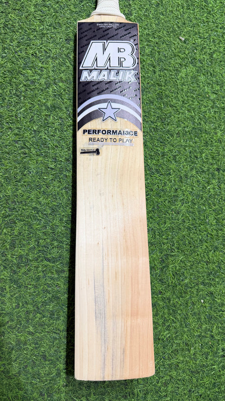 MB MALIK Performance English Willow Cricket bat-1231g-6 Grains