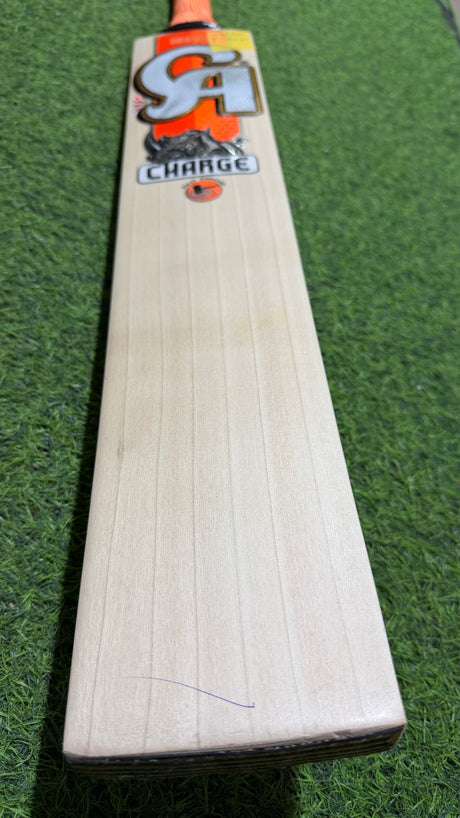 CA CHARGE English Willow Cricket Bat - 07 Grains-1195g - 2.7 lb