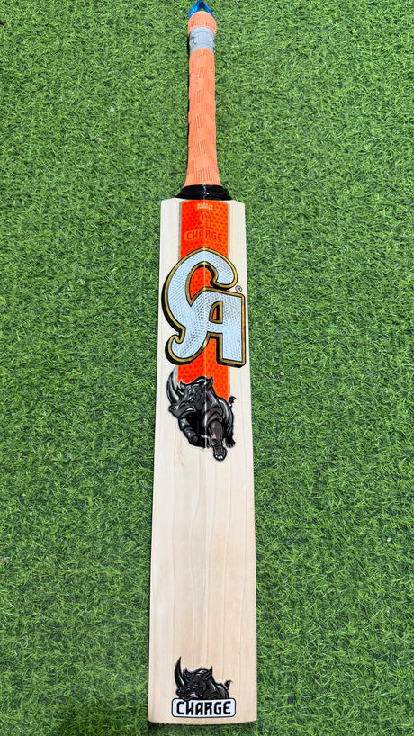 CA CHARGE English Willow Cricket Bat - 07 Grains-1195g - 2.7 lb