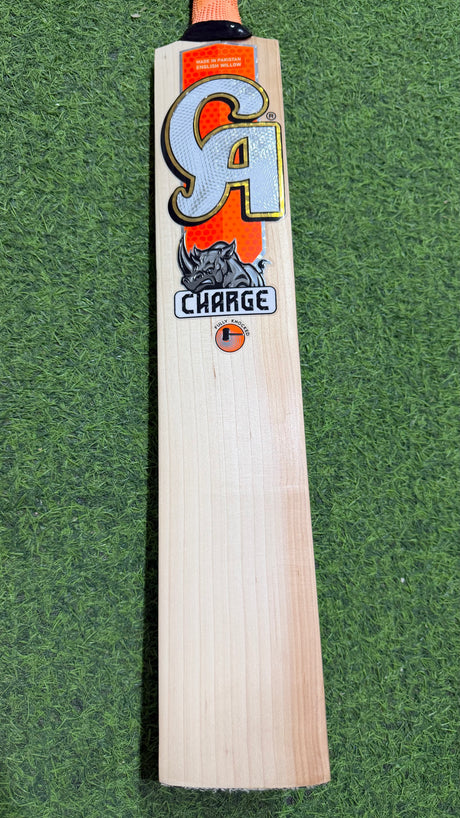 CA CHARGE English Willow Cricket Bat - 10 Grains-1195g - 2.7 lb