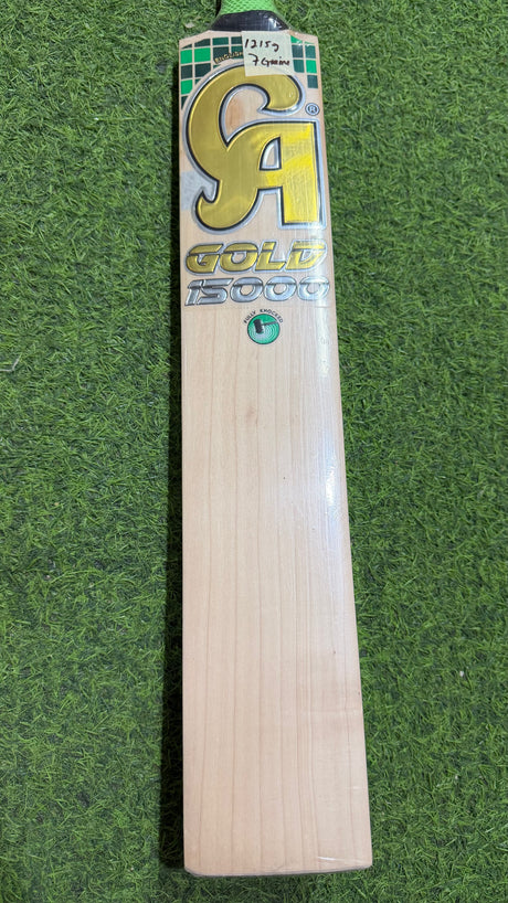 CA Gold 15000 Cricket Bat-Grade 1 English Willow-7 Grains-1215g