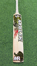 MB MALIK SHER AMIN English Willow Cricket Bat MB Malik -1235g - 08 Grains