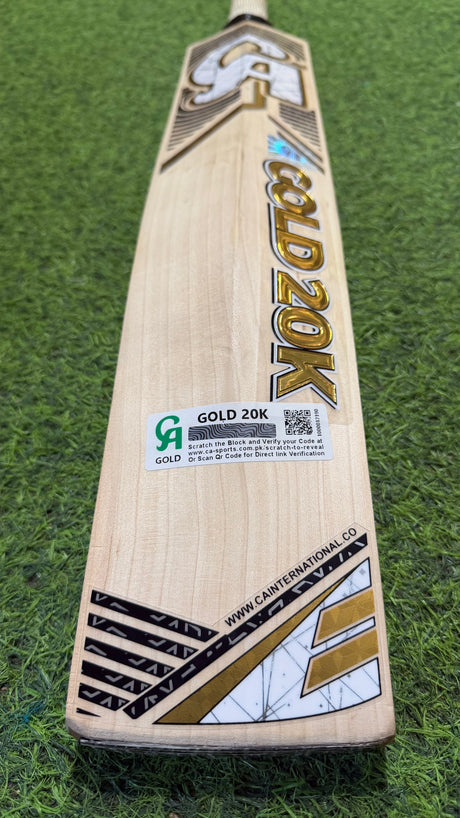 CA Gold 20k Cricket Bat Player Grade -11 Grains-1187gm