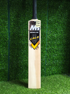 MB MALIK LALA English Willow Cricket bat- 13 GRAINS-1220g