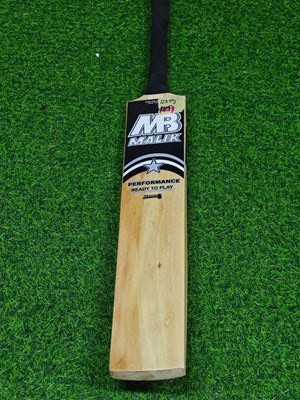 MB MALIK Performance English Willow Cricket bat-1235g-4 Grains
