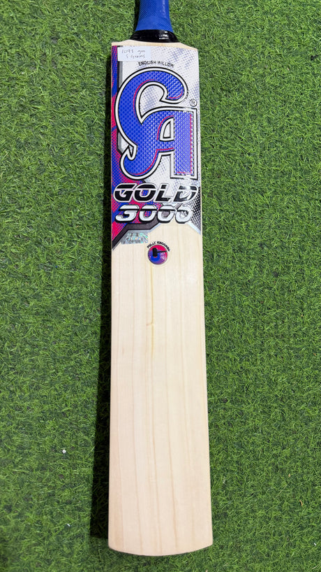 CA Gold 3000 English Willow Cricket bat-5 Grains 1095g - 2.7 lb