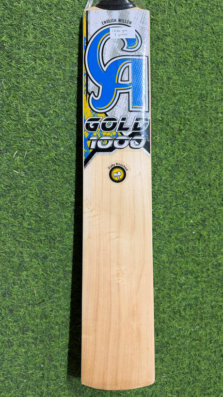 CA GOLD 1000 English Willow Cricket Bat - 7 Grains - 1220g