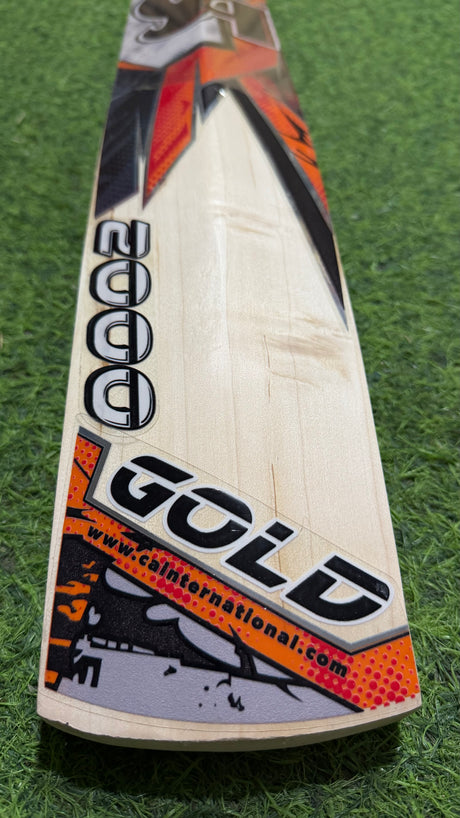 CA GOLD 2000 English Willow Cricket Bat | 5 Grains -1180g - 2.7 lb
