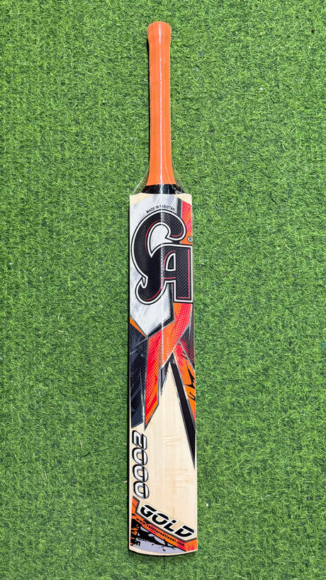 CA GOLD 2000 English Willow Cricket Bat | 5 Grains -1180g - 2.7 lb