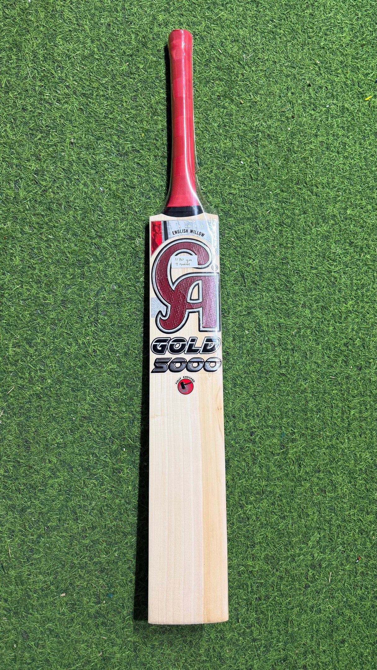 CA Gold 5000 English Willow Cricket Bat-9 Grains 1170g -2.7 lb