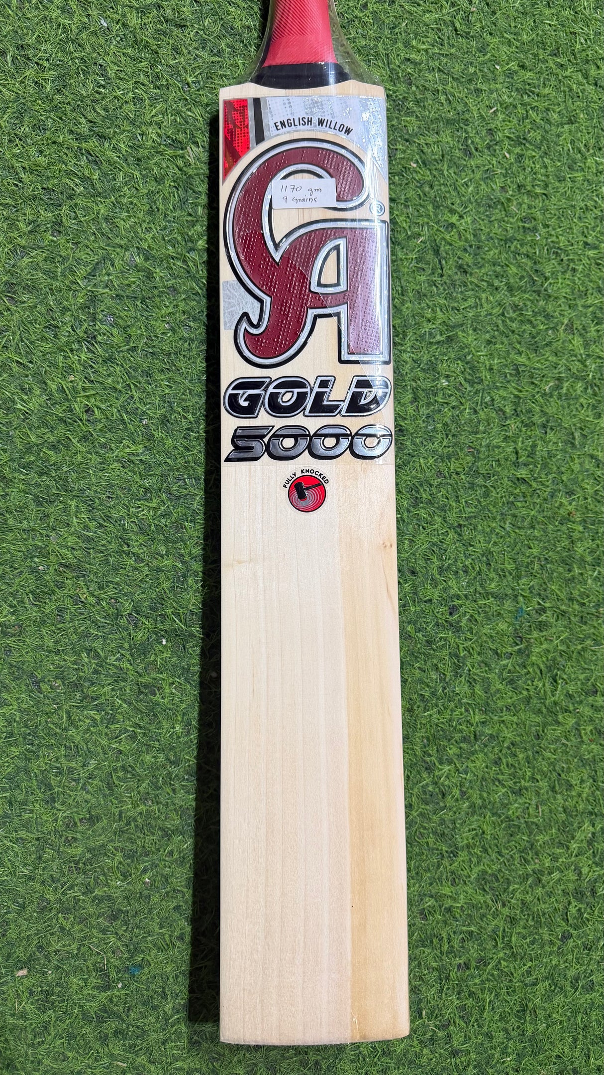 CA Gold 5000 English Willow Cricket Bat-9 Grains 1170g -2.7 lb