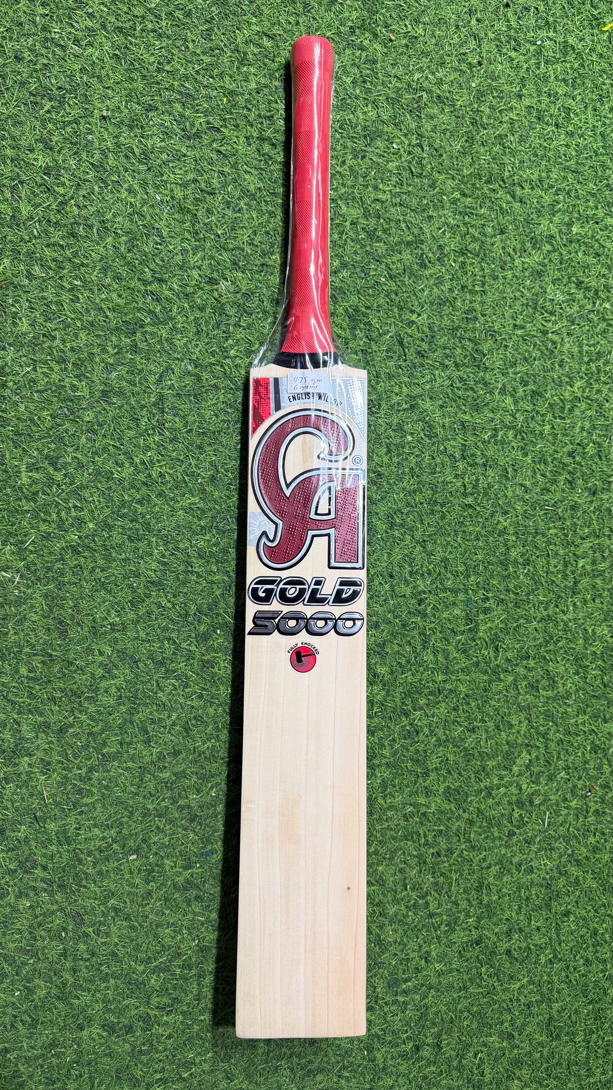 CA Gold 5000 English Willow Cricket Bat-6 Grains 1175g -2.7 lb