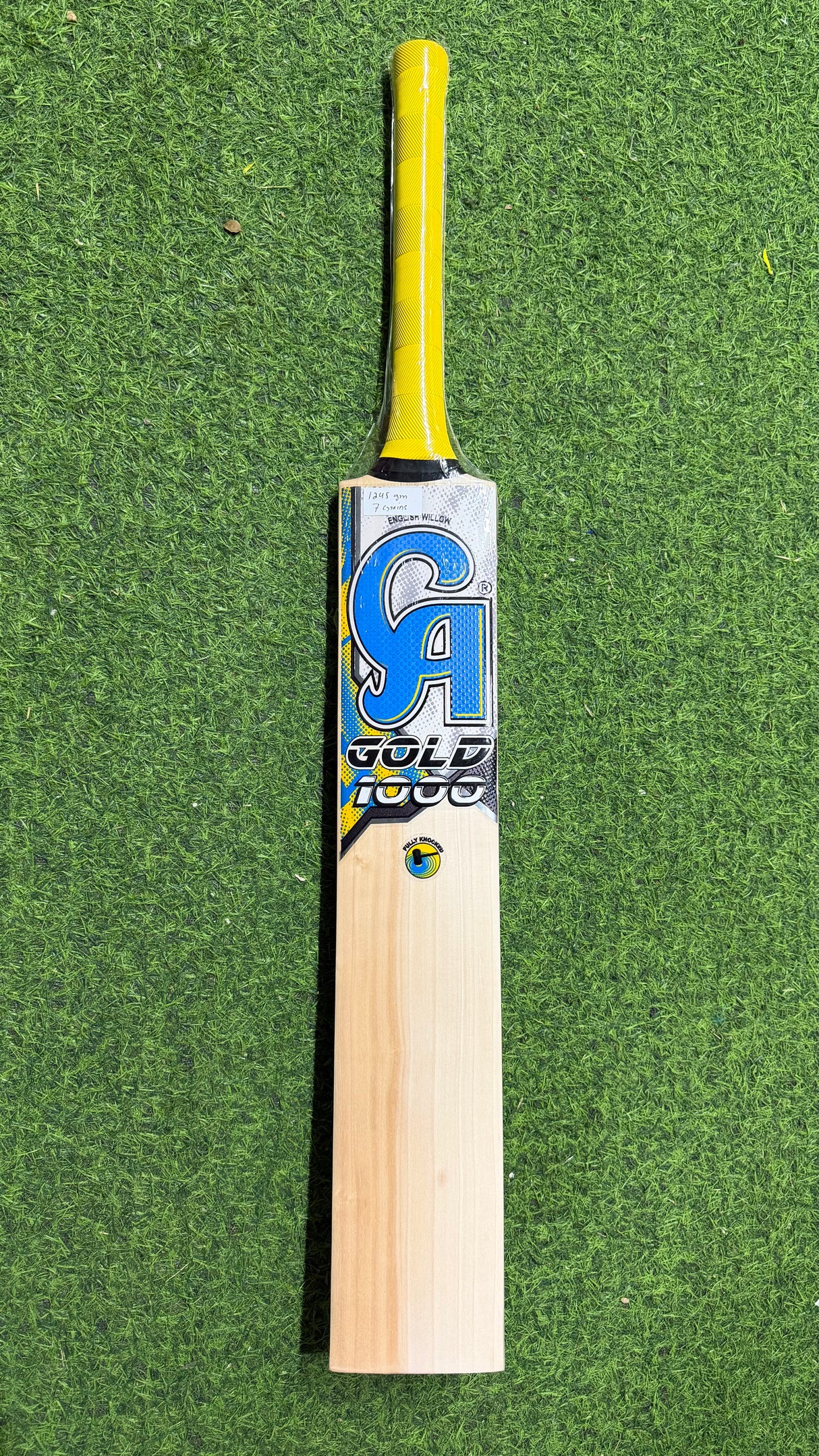 CA GOLD 1000 English Willow Cricket Bat - 7 Grains - 1245g