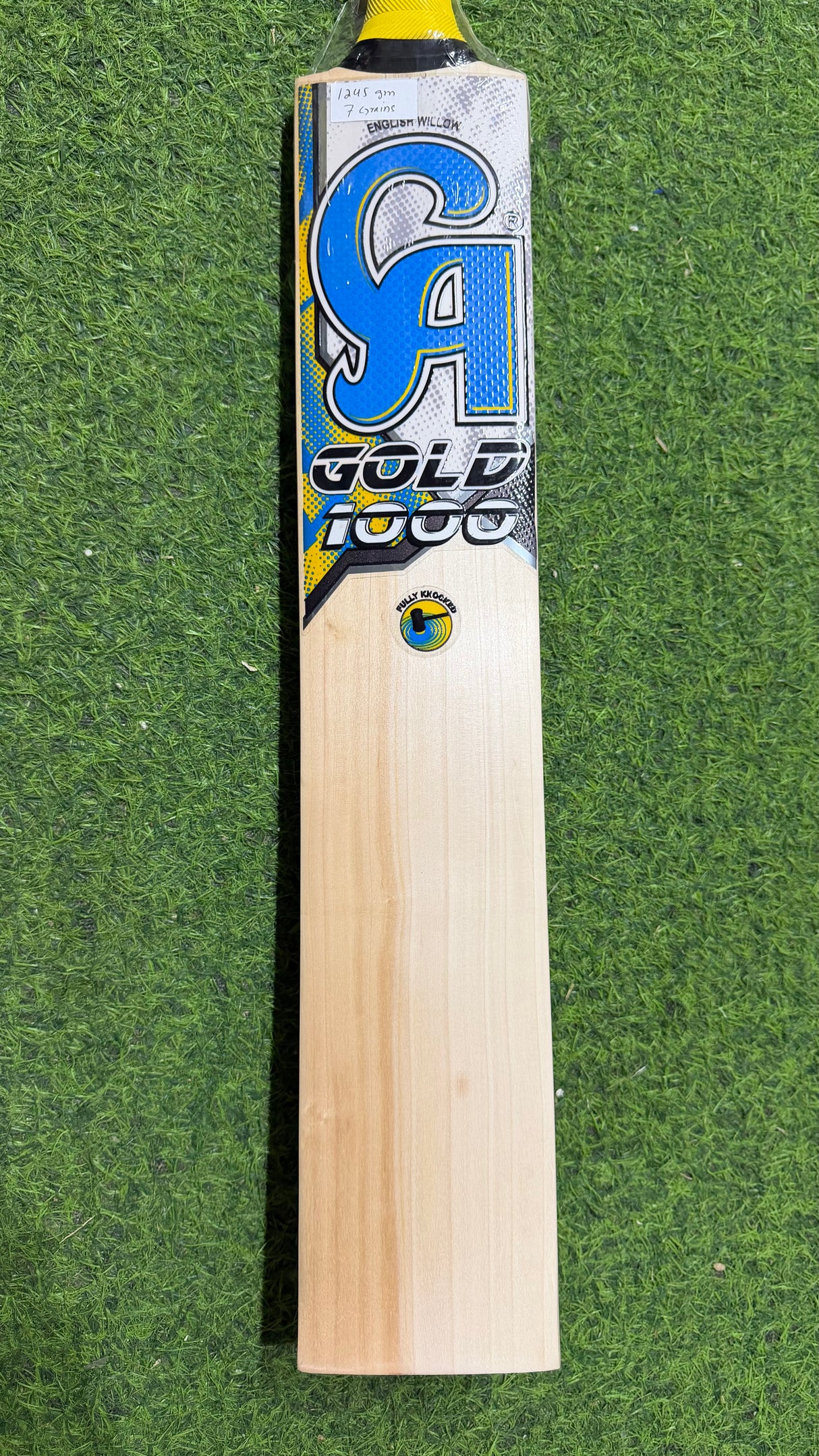 CA GOLD 1000 English Willow Cricket Bat - 7 Grains - 1245g