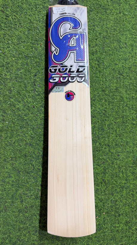 CA Gold 3000 English Willow Cricket bat | 7 Grains - 1175g - 2.7 lb